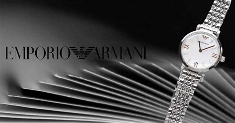 who makes armani watches